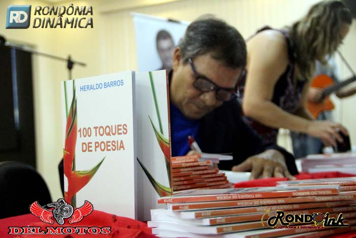 Lançamento do livro: 100 Toques de Poesia - Heraldo Barros 
